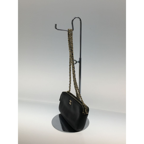 Chanel Leather Plain Chain Shoulder Bag - Picture 2 of 6